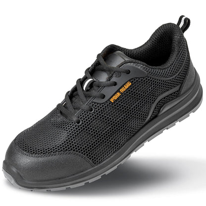 All-black safety trainer 