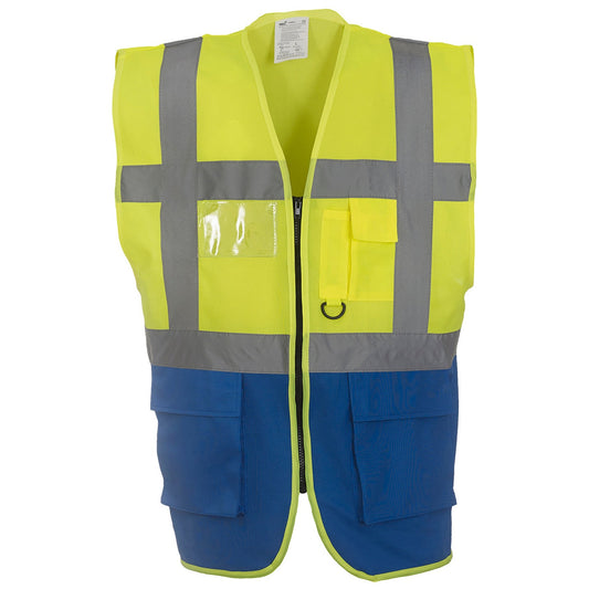 Multifunctional executive hi-vis waistcoat (HVW801)