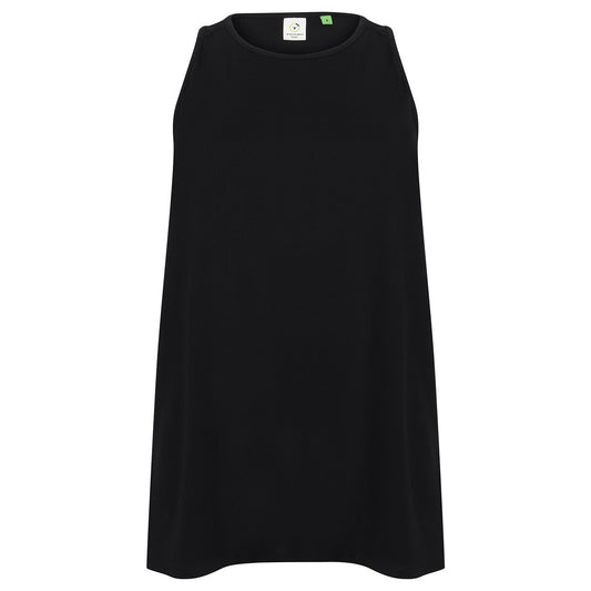 Women's open back vest