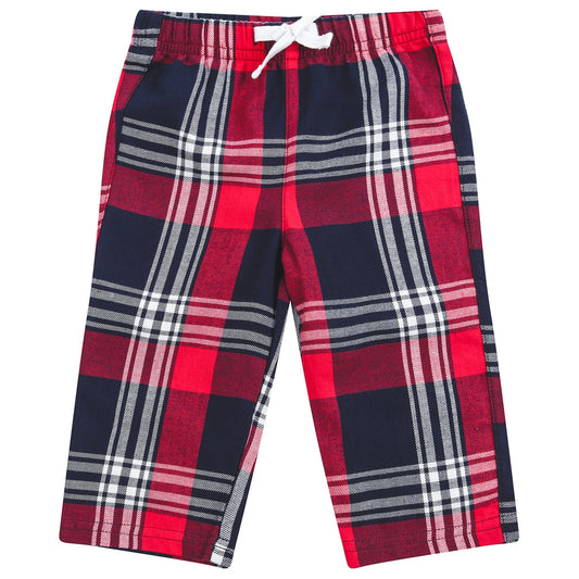 Tartan lounge trousers
