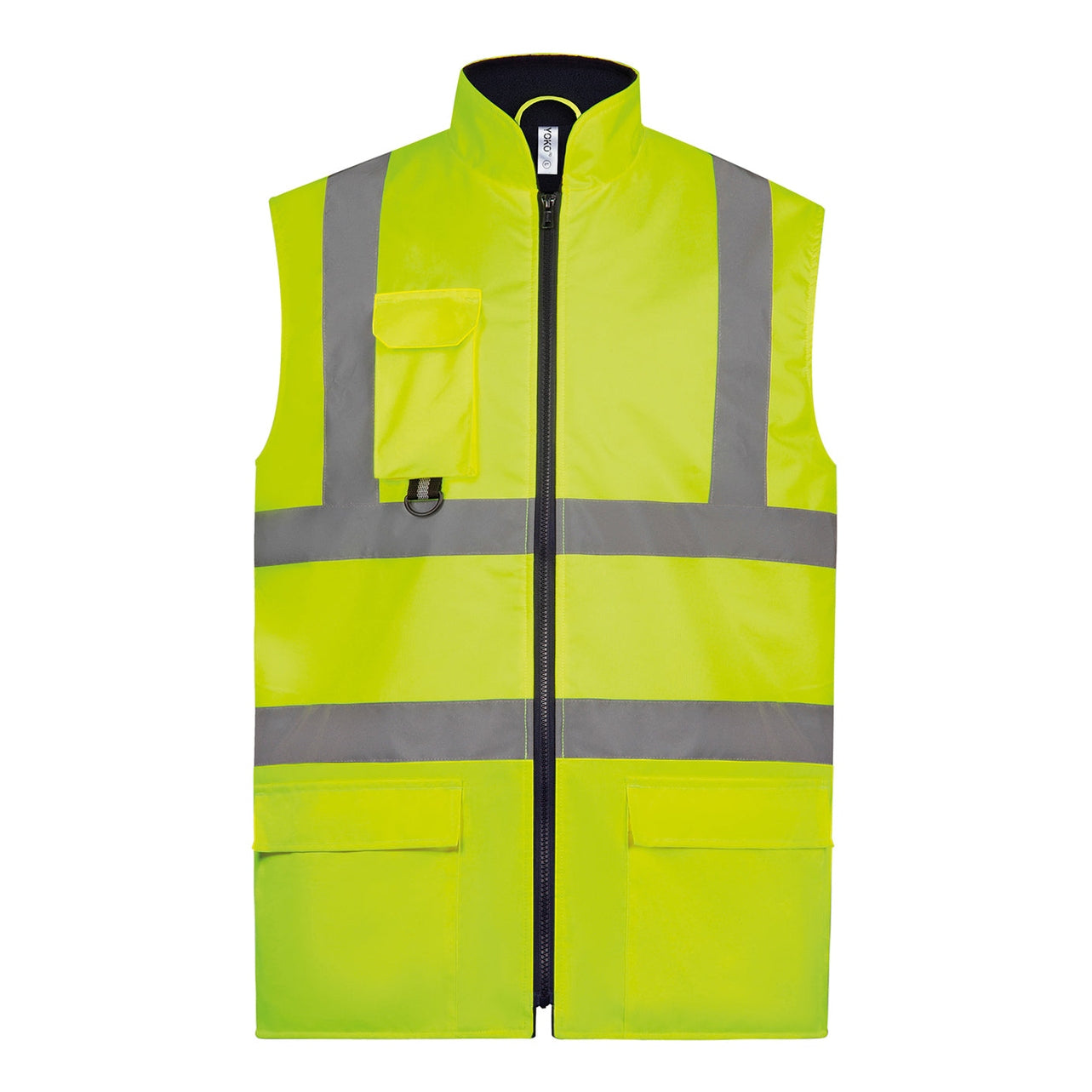 Hi-vis padded bodywarmer (HV005)