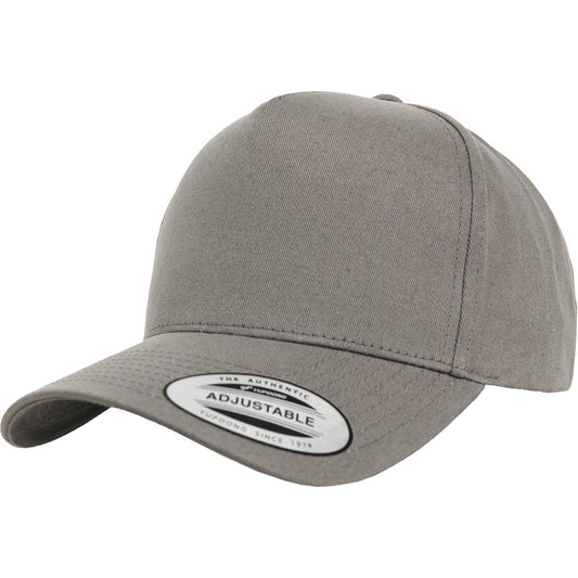 5-panel curved classic snapback (7707)