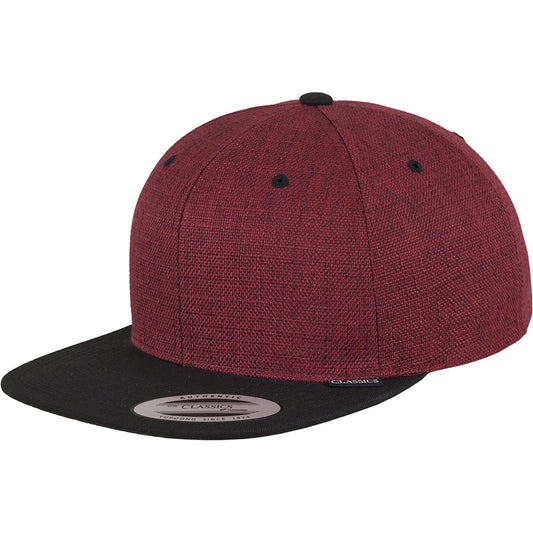 Melange 2-tone snapback (6089ML)