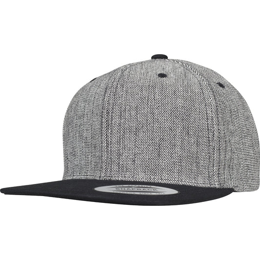 Melange solid snapback (6089MS)