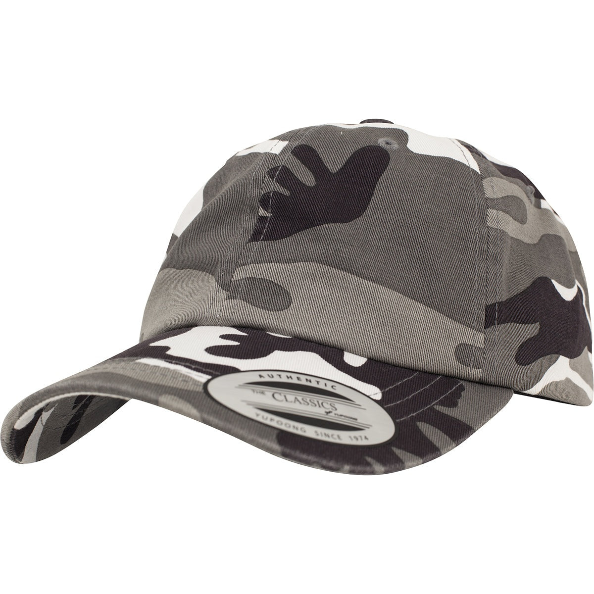Low-profile camo washed cap (6245CW)