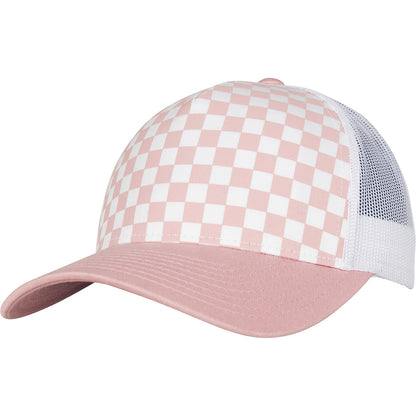 Checkerboard retro trucker (6506CB)