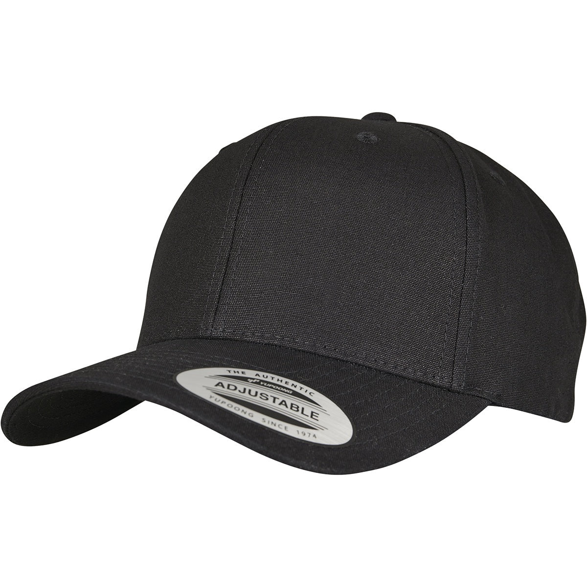 6-panel curved metal snap (7708MS)