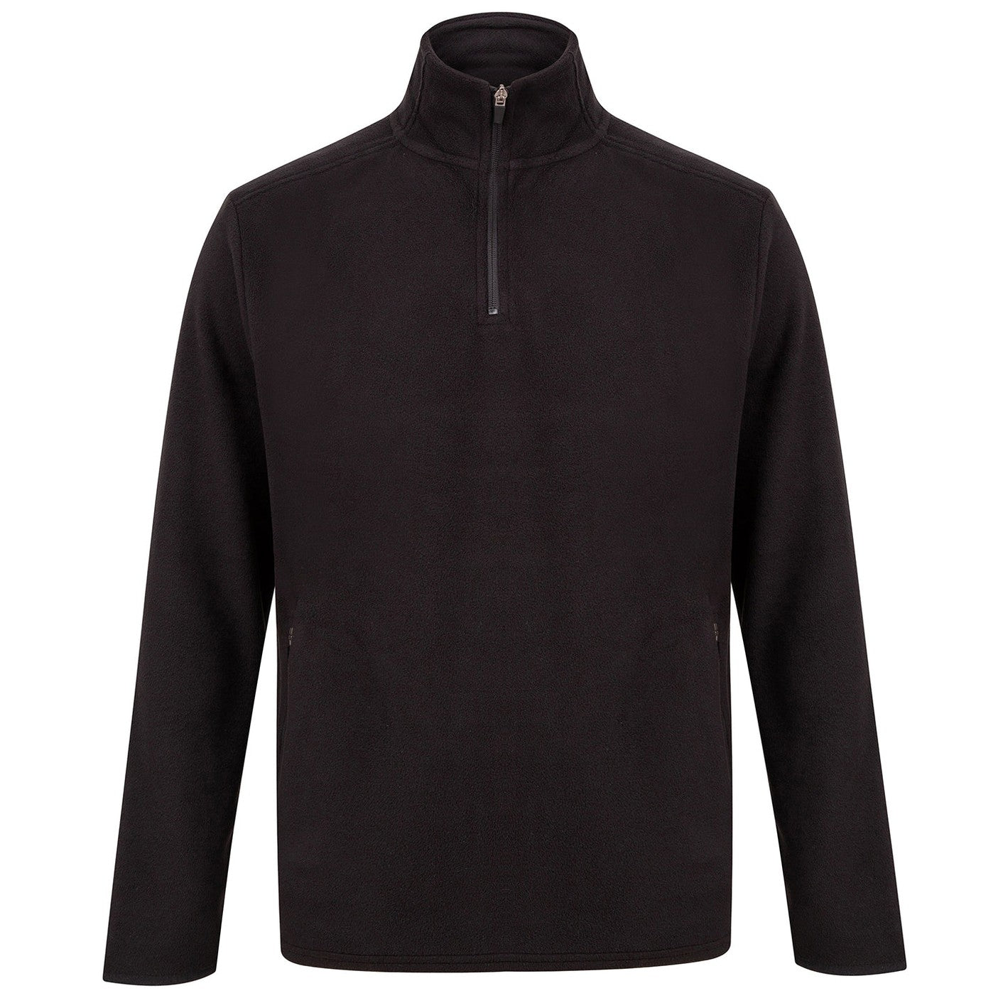 ¼ zip microfleece jacket