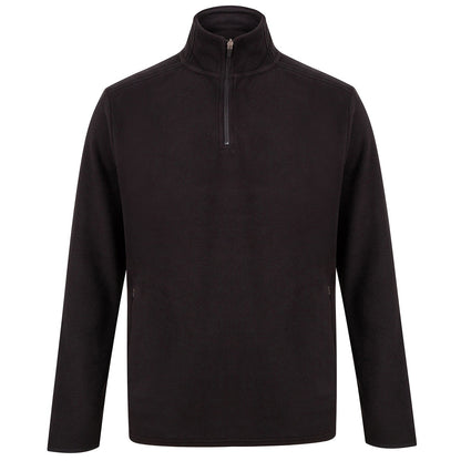 ¼ zip microfleece jacket