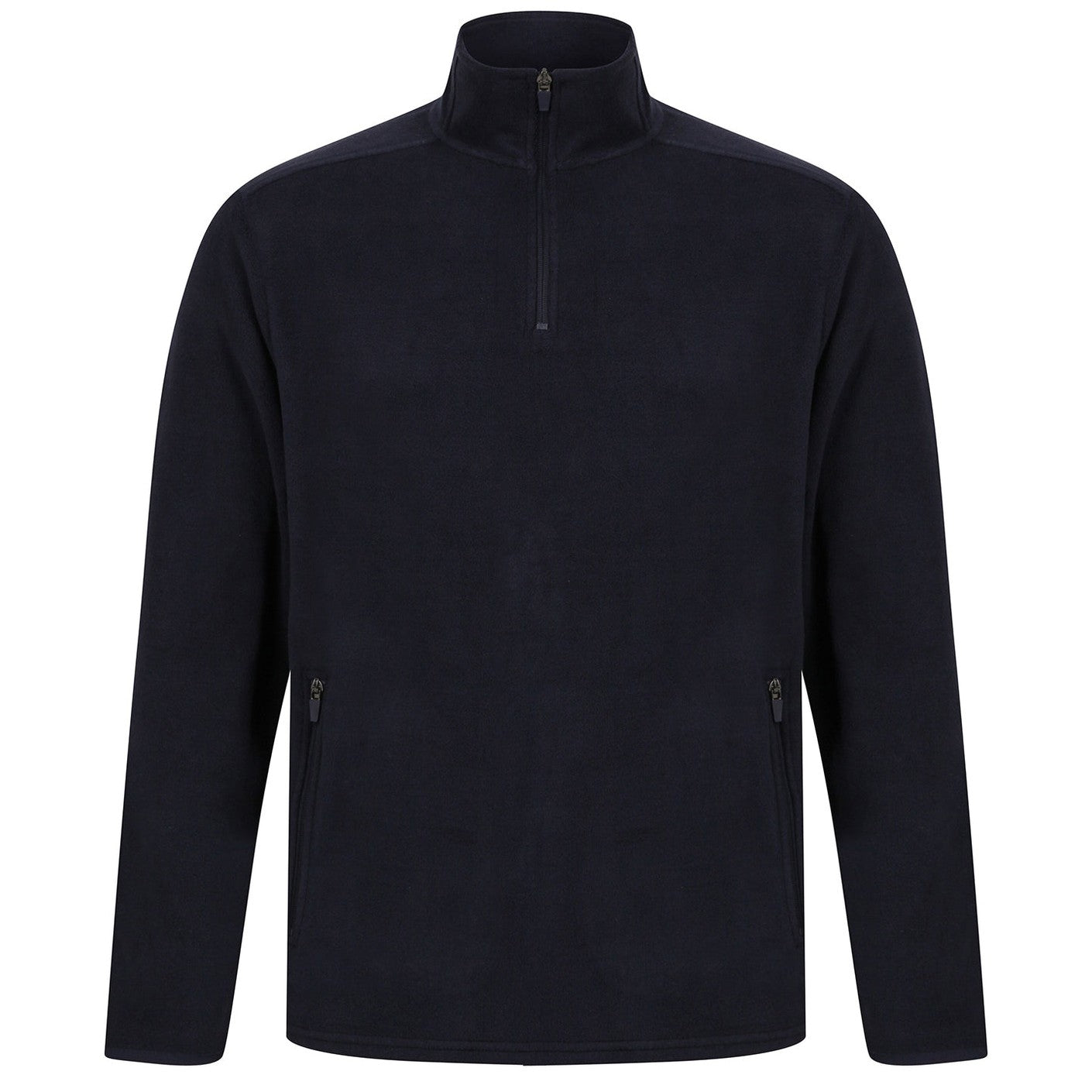 ¼ zip microfleece jacket