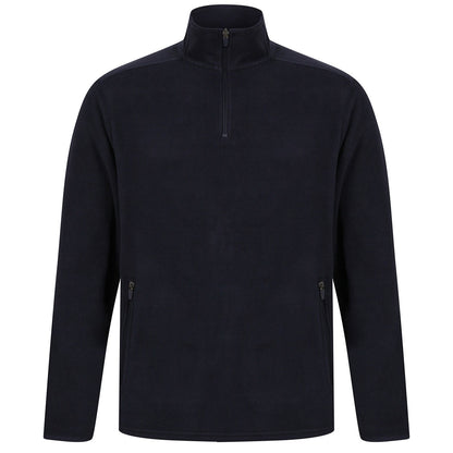 ¼ zip microfleece jacket