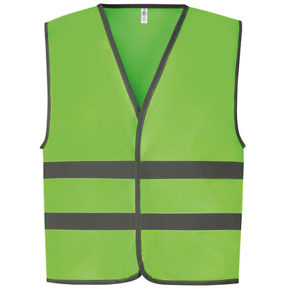 Hi-vis reflective border kids waistcoat (HVW102CH)