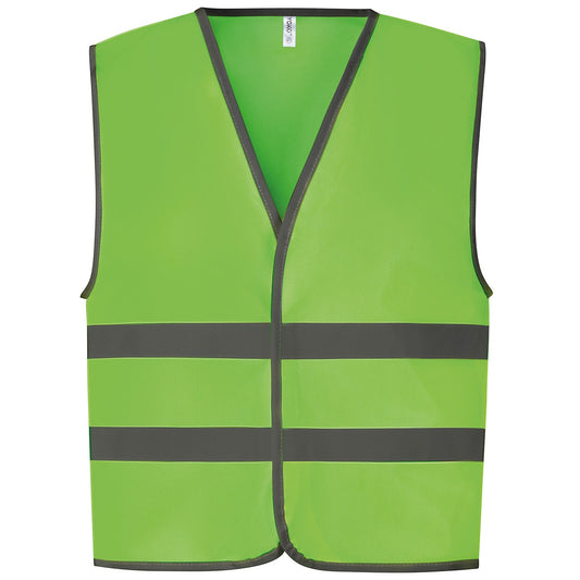 Hi-vis reflective border kids waistcoat (HVW102CH)