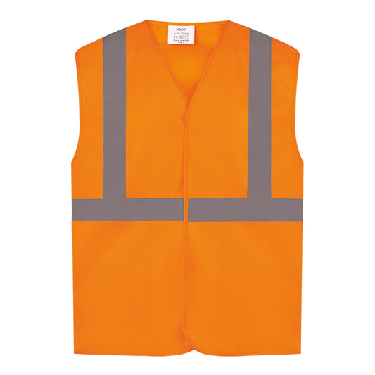 Hi-vis railway waistcoat class 2 (HVW118PE)