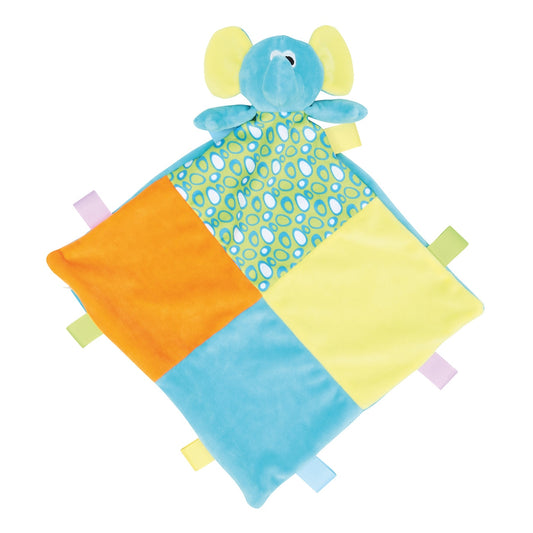 Baby multi-coloured comforter