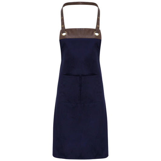 Espresso bib apron
