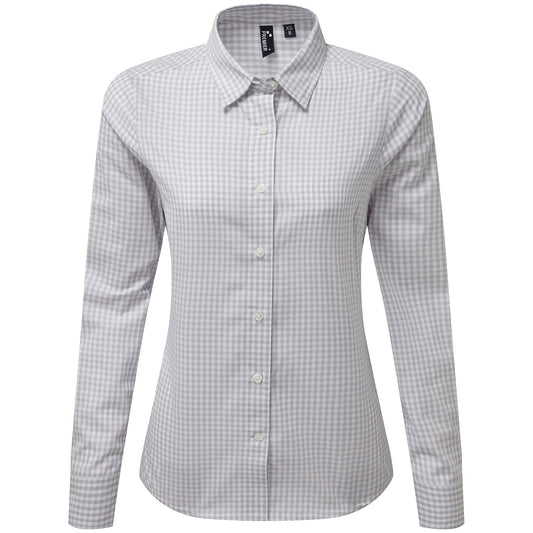 Women's Maxton check long sleeve shirt