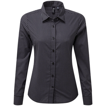 Women's Maxton check long sleeve shirt