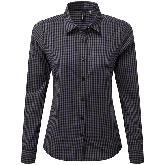 Women's Maxton check long sleeve shirt