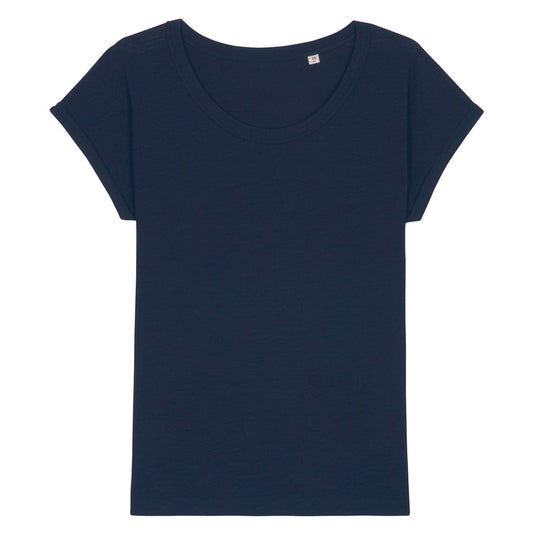 Women's Stella Rounders slub rolled sleeve slub t-shirt (STTW112)
