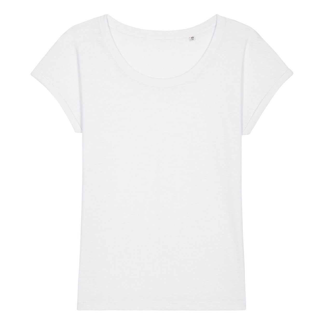 Women's Stella Rounders slub rolled sleeve slub t-shirt (STTW112)