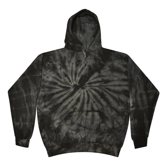 Rainbow tie-dye hoodie