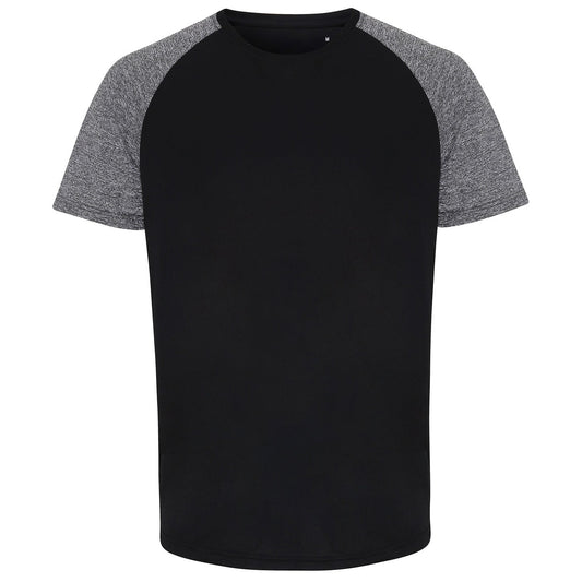 TriDri® contrast sleeve performance t-shirt