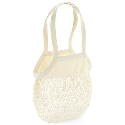 Organic cotton mesh grocery bag