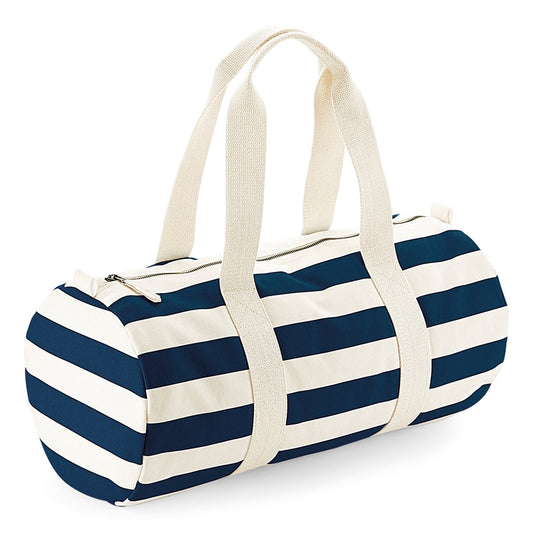 Nautical barrel bag