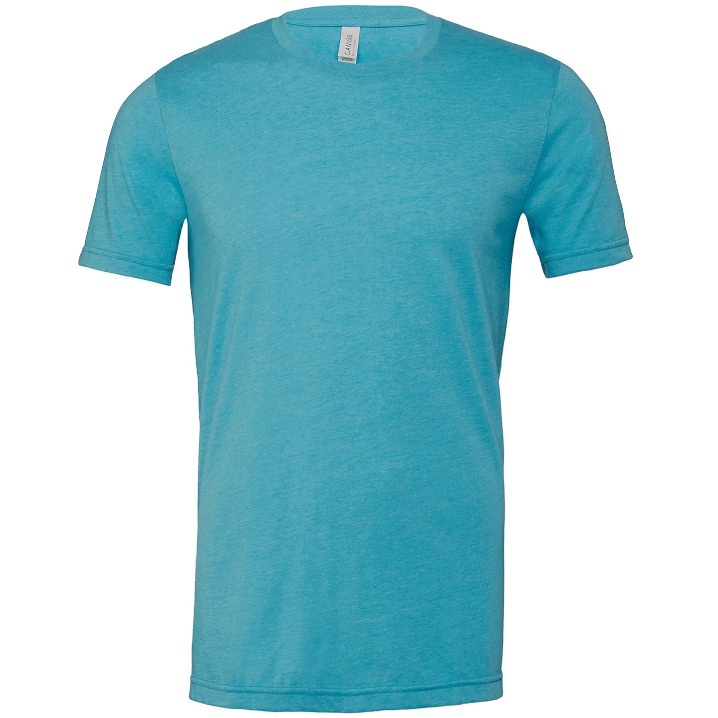 Unisex heather CVC short sleeve t-shirt