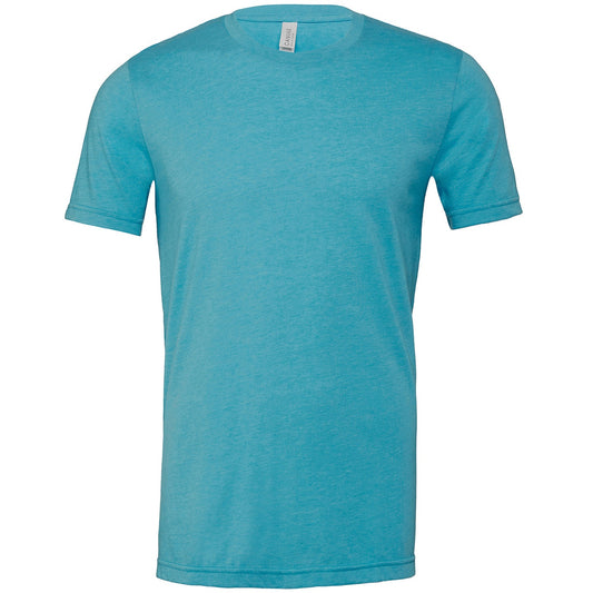 Unisex heather CVC short sleeve t-shirt