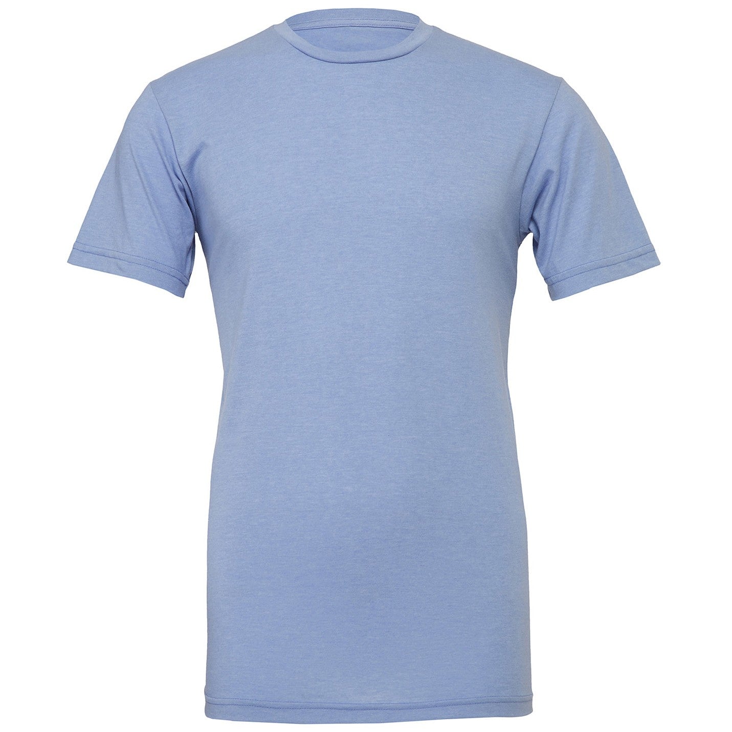 Unisex heather CVC short sleeve t-shirt