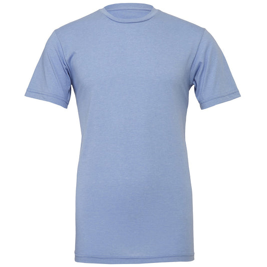 Unisex heather CVC short sleeve t-shirt