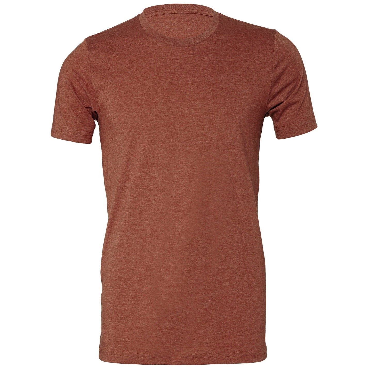 Unisex heather CVC short sleeve t-shirt