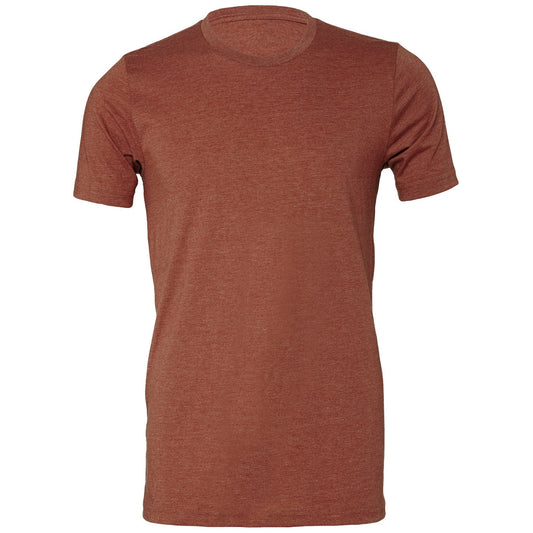 Unisex heather CVC short sleeve t-shirt