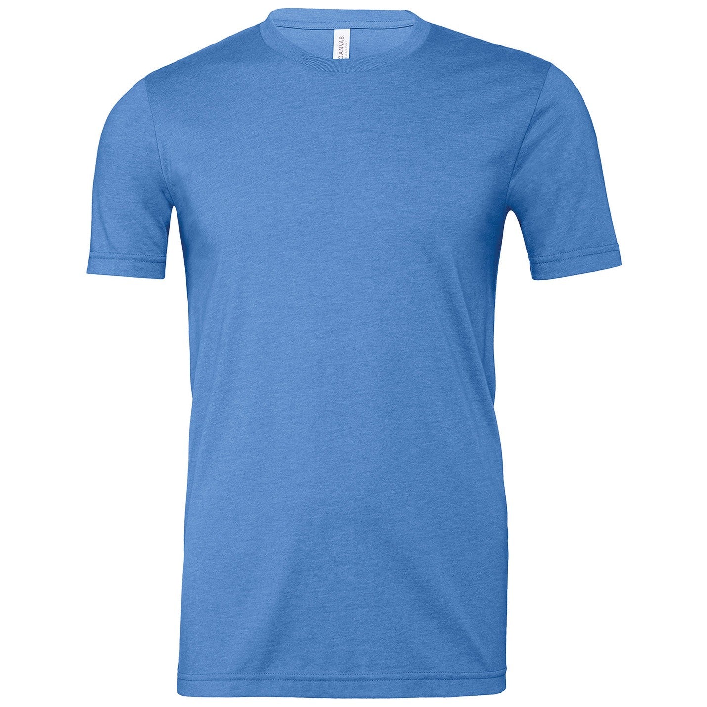 Unisex heather CVC short sleeve t-shirt
