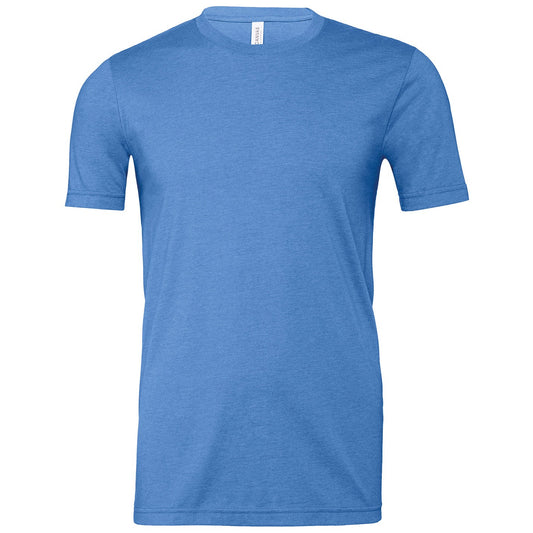 Unisex heather CVC short sleeve t-shirt