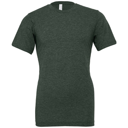 Unisex heather CVC short sleeve t-shirt