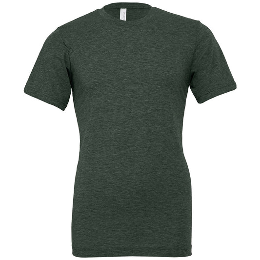 Unisex heather CVC short sleeve t-shirt