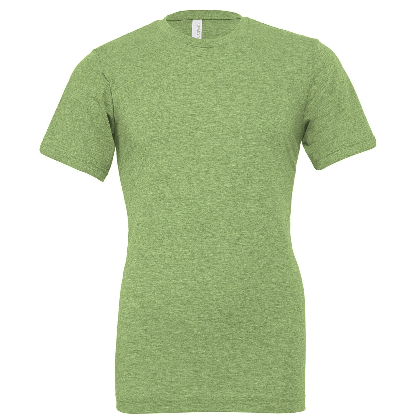 Unisex heather CVC short sleeve t-shirt