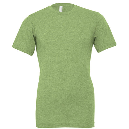 Unisex heather CVC short sleeve t-shirt