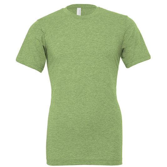 Unisex heather CVC short sleeve t-shirt