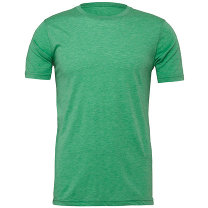 Unisex heather CVC short sleeve t-shirt