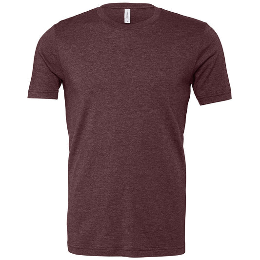 Unisex heather CVC short sleeve t-shirt