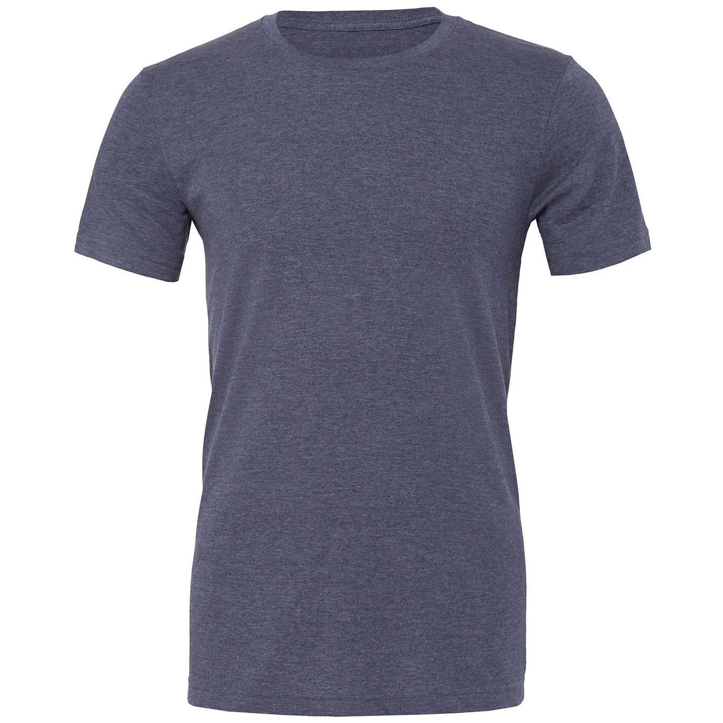 Unisex heather CVC short sleeve t-shirt