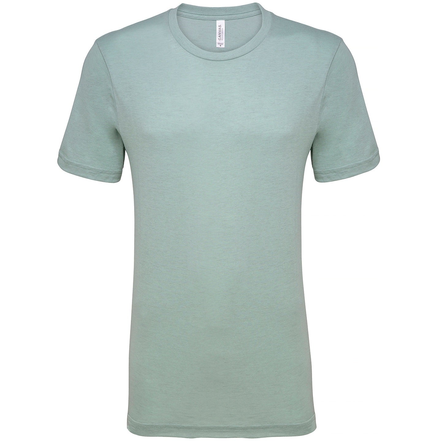 Unisex heather CVC short sleeve t-shirt