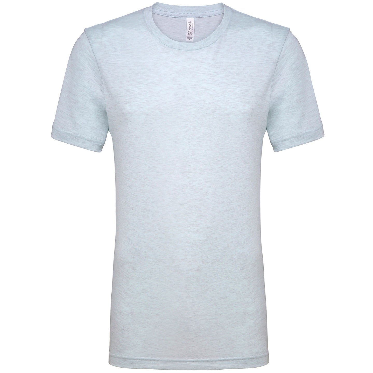 Unisex heather CVC short sleeve t-shirt