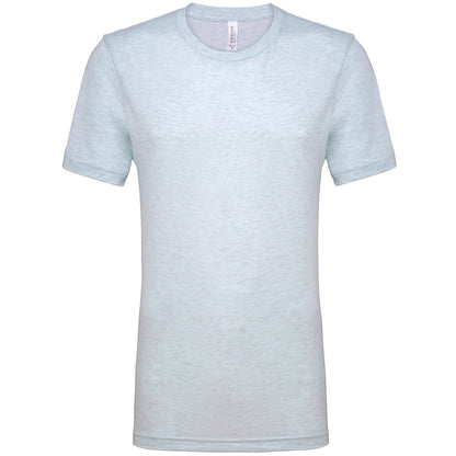 Unisex heather CVC short sleeve t-shirt