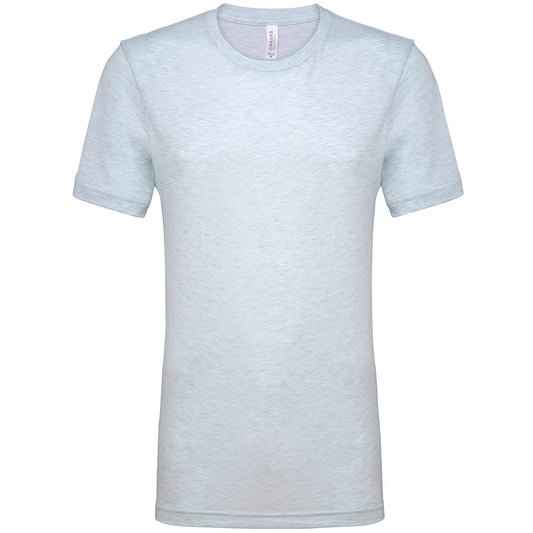 Unisex heather CVC short sleeve t-shirt