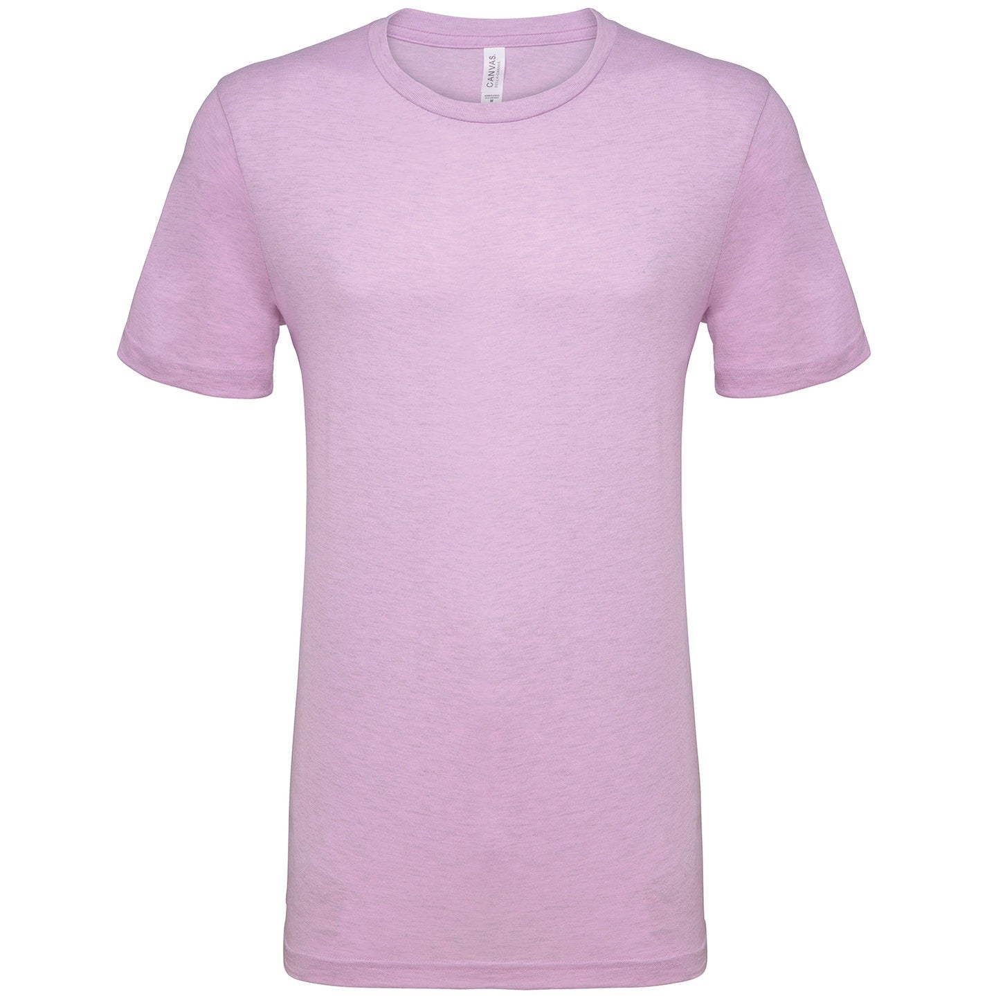 Unisex heather CVC short sleeve t-shirt